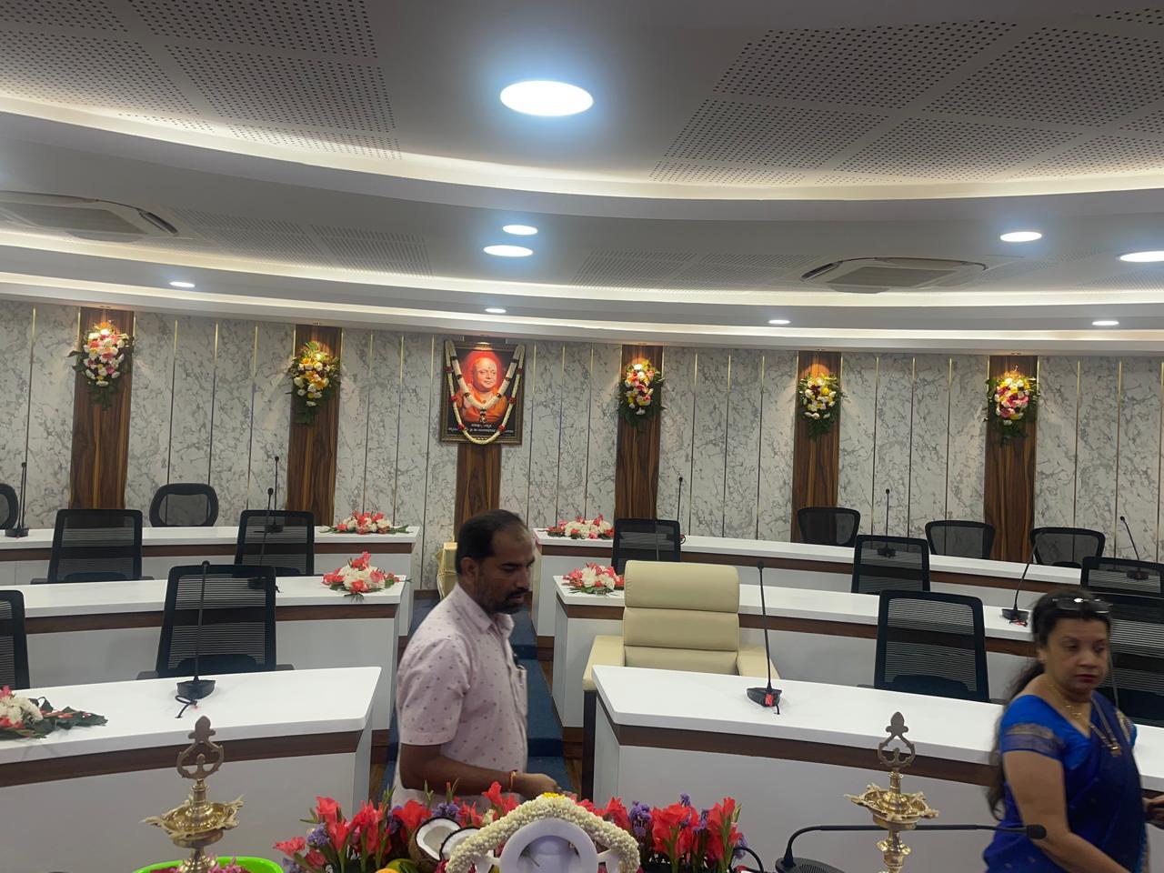 Conference Hall Setup